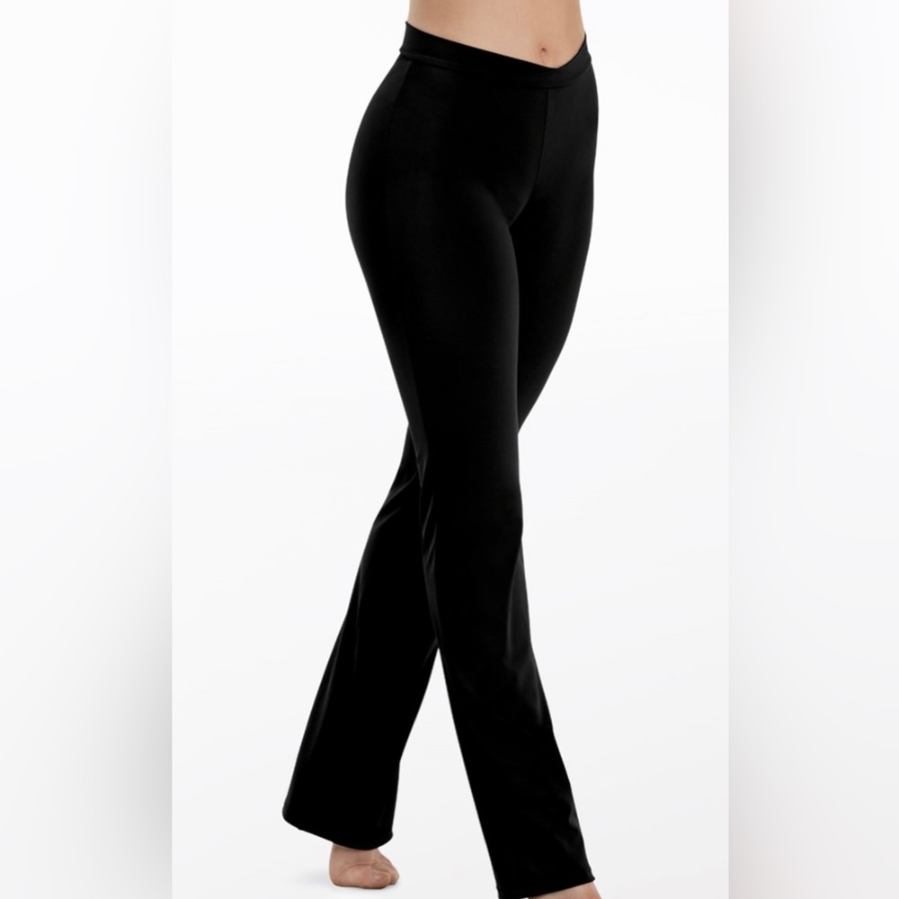 Bloch - black Flair leggings V waistband - dance pants or everyday leggings - Picture 4 of 15
